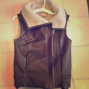 Adorable cold weather vest!